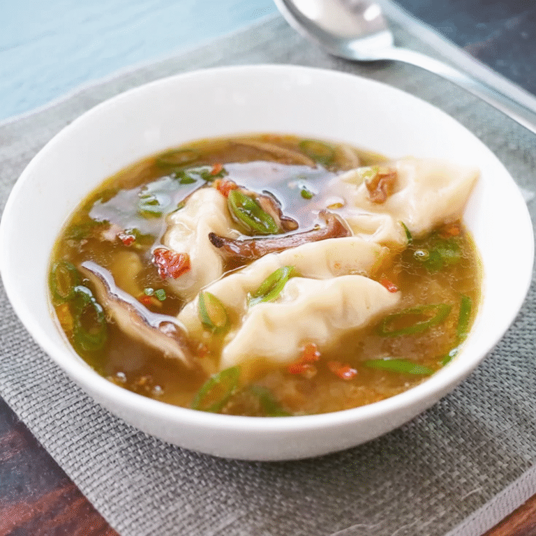 Potsticker Soup Recipe