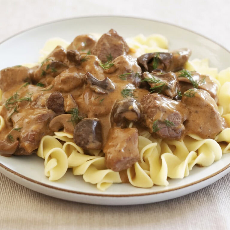 Slow Cooker Beef Stroganoff Recipe