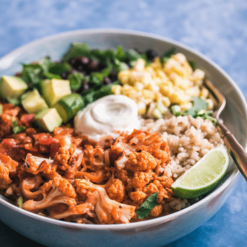 Cauliflower Chipotle Bowl Recipe