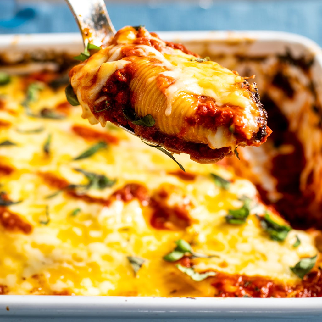 Cheesy Stuffed Shells Recipe