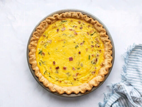 Cottage Cheese Breakfast Quiche Recipe