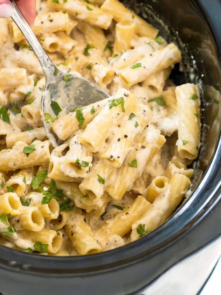 Crockpot Chicken Alfredo