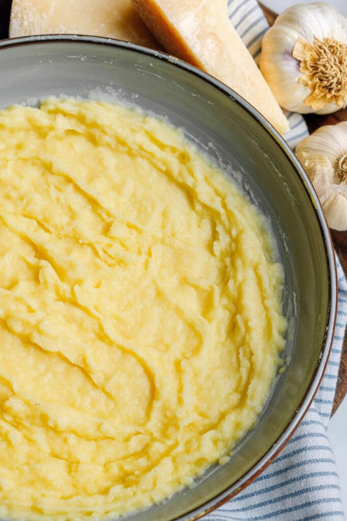 Garlic Parmesan Polenta Recipe