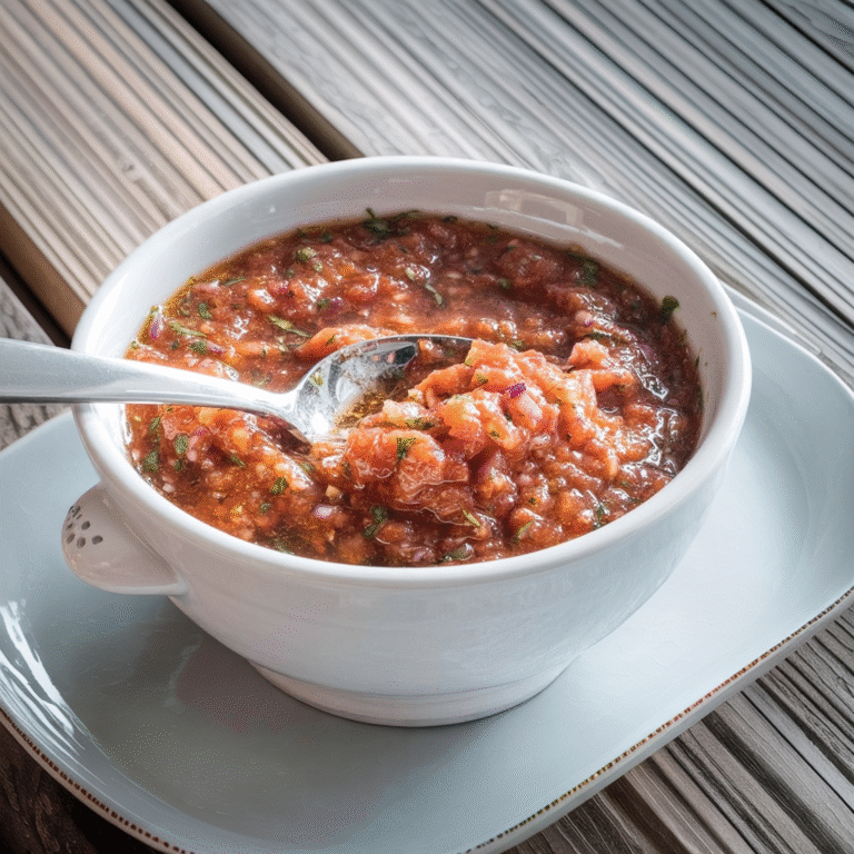 Quick Salsa Recipe