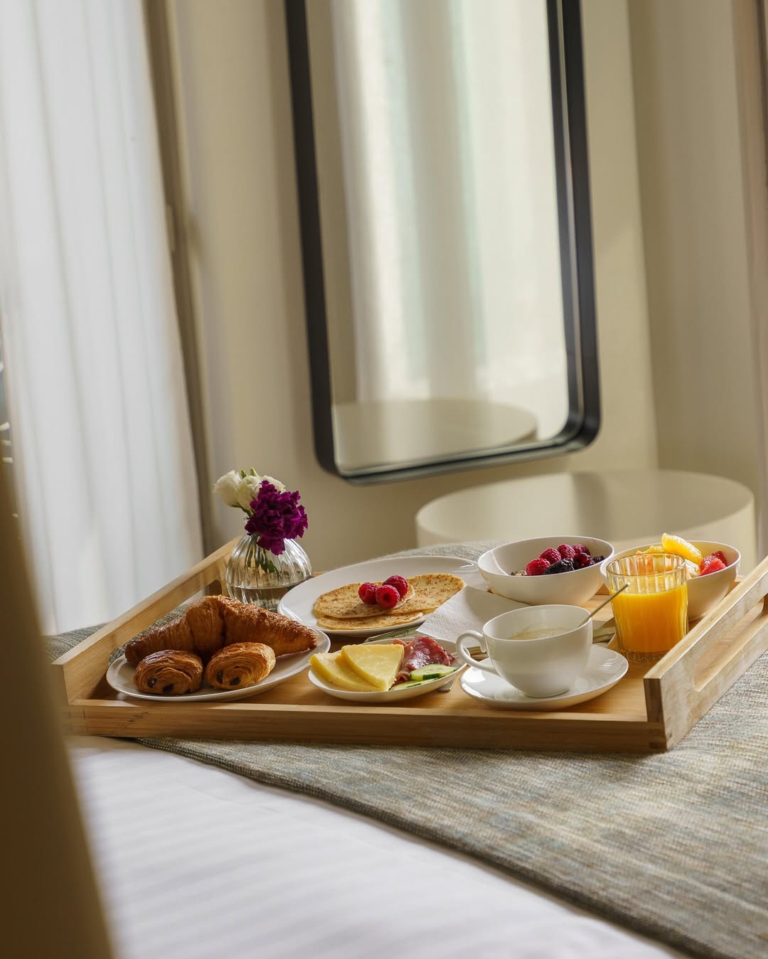 Window-Side Room Service