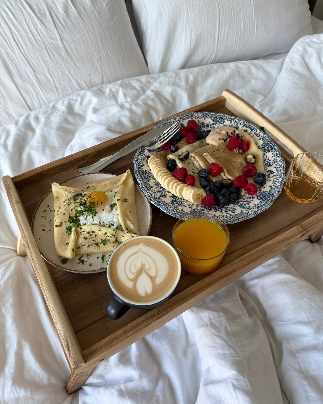 A Cozy Crepe Breakfast