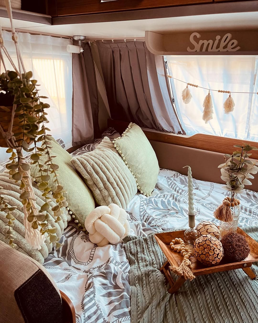 Sage Green Camper Bed Haven