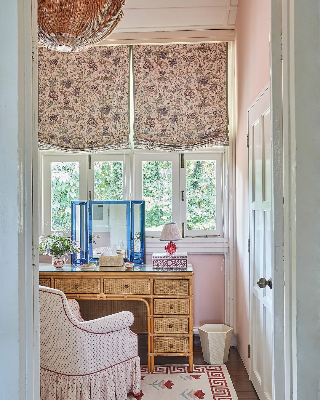 Vintage-Style Vanity Nook
