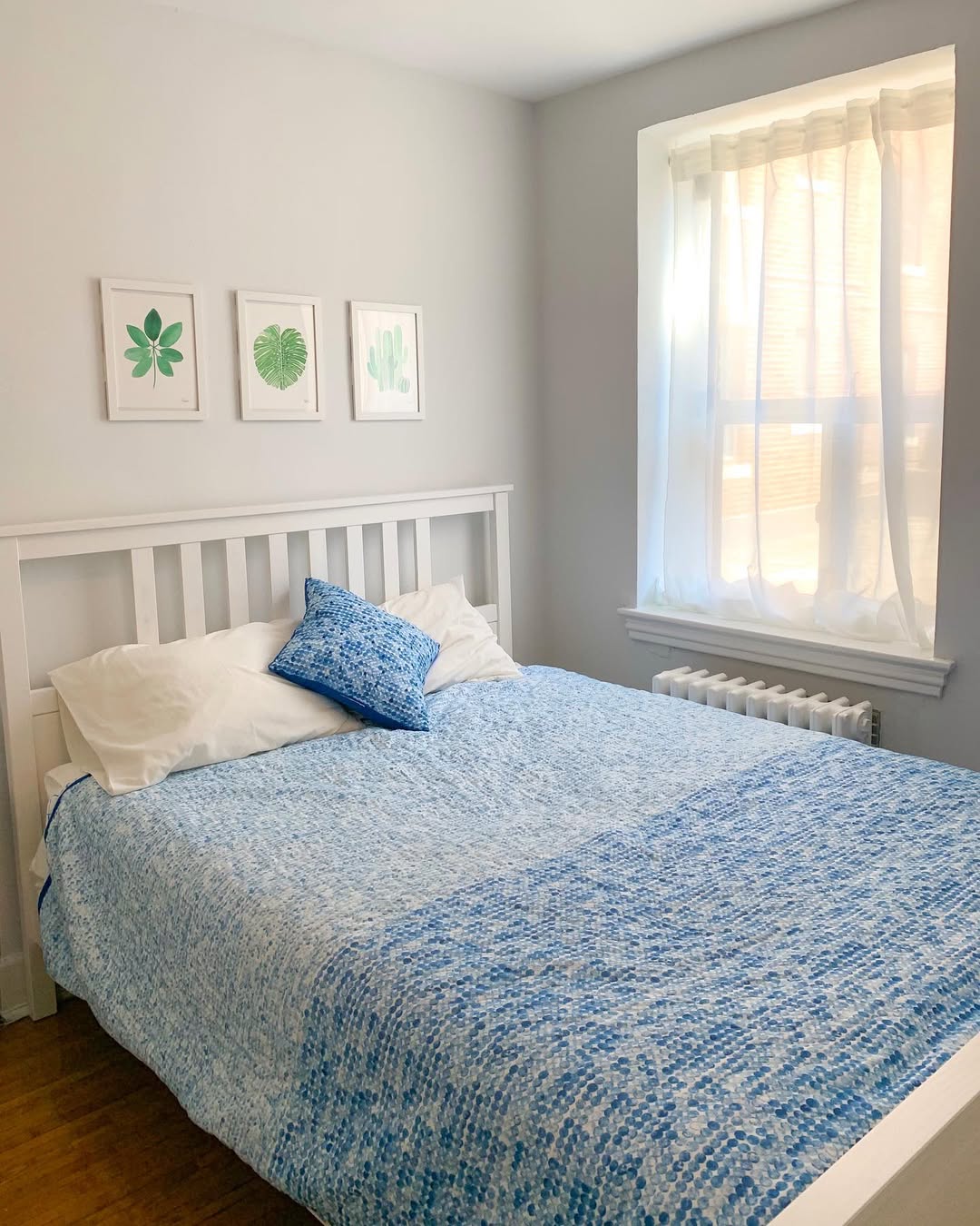 A Simple Blue and White Retreat