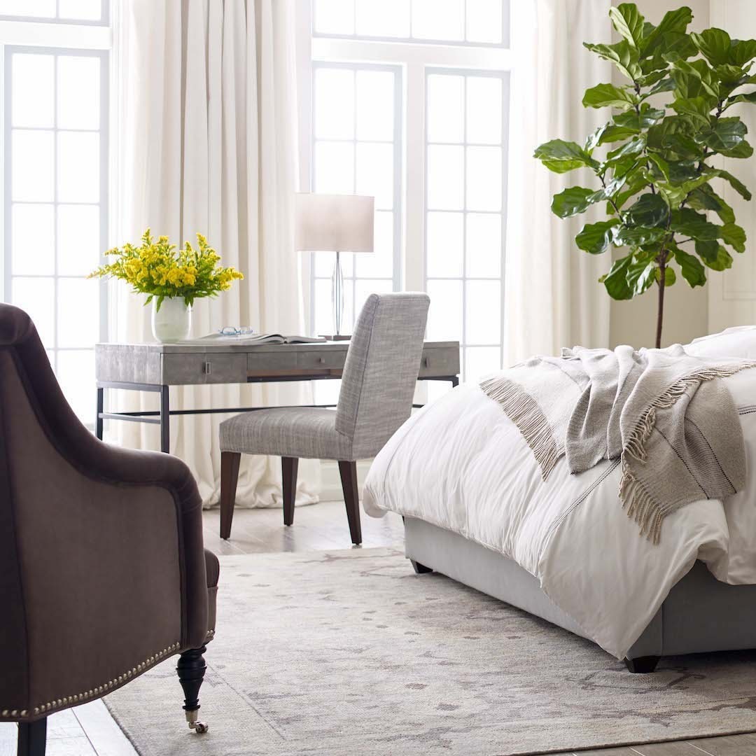 Peaceful Desk in Muted Tones