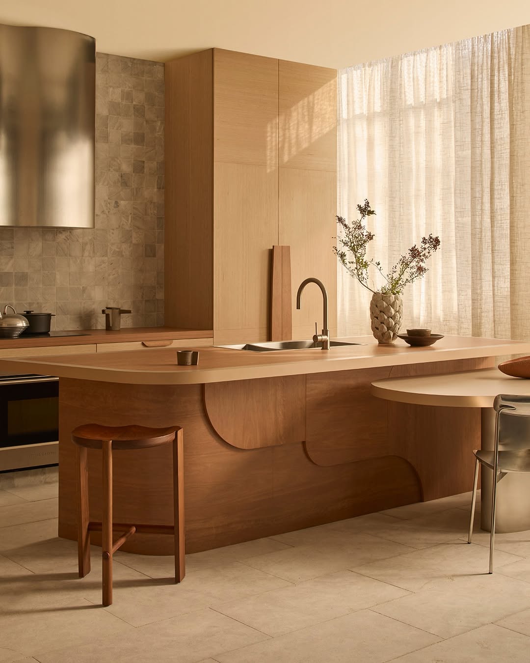 Mid-Century Style in Sand Dune Tones