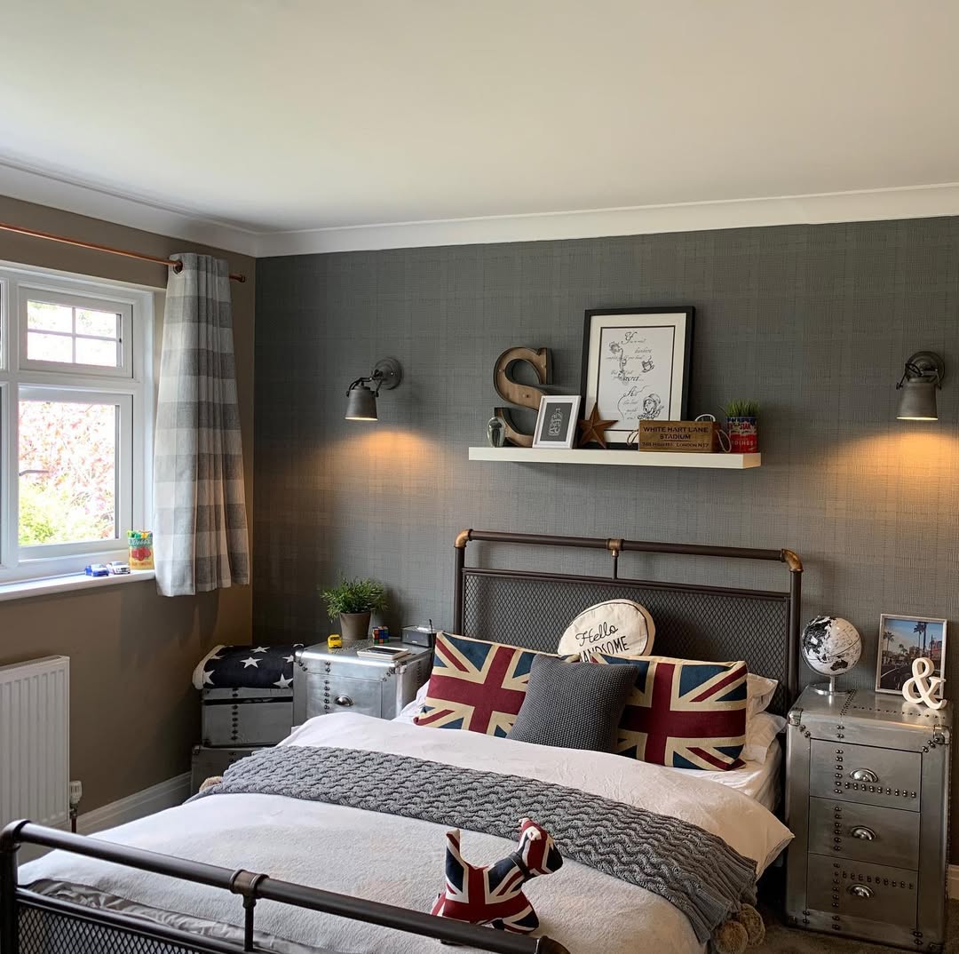 Industrial Style With Playful British Character