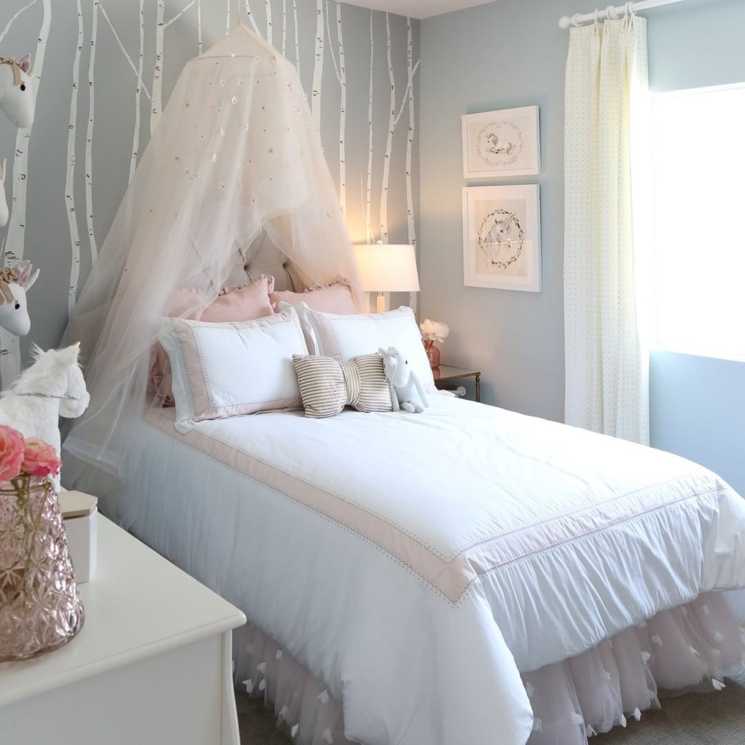 Woodland Princess Style With a Whimsical Canopy