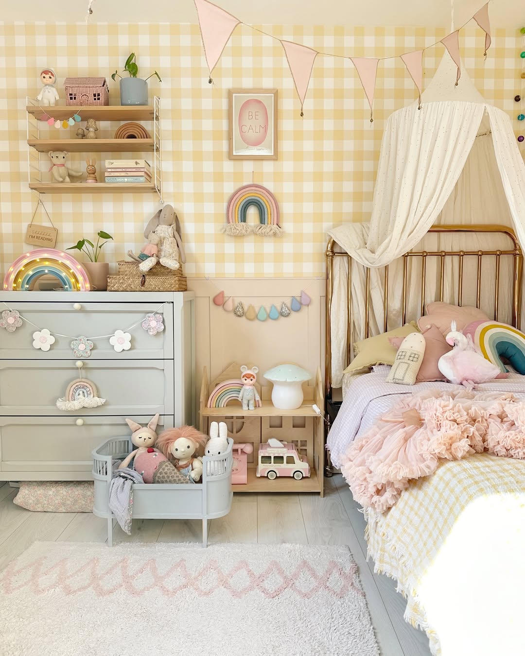 Cottagecore Princess Style with Pastel Rainbows