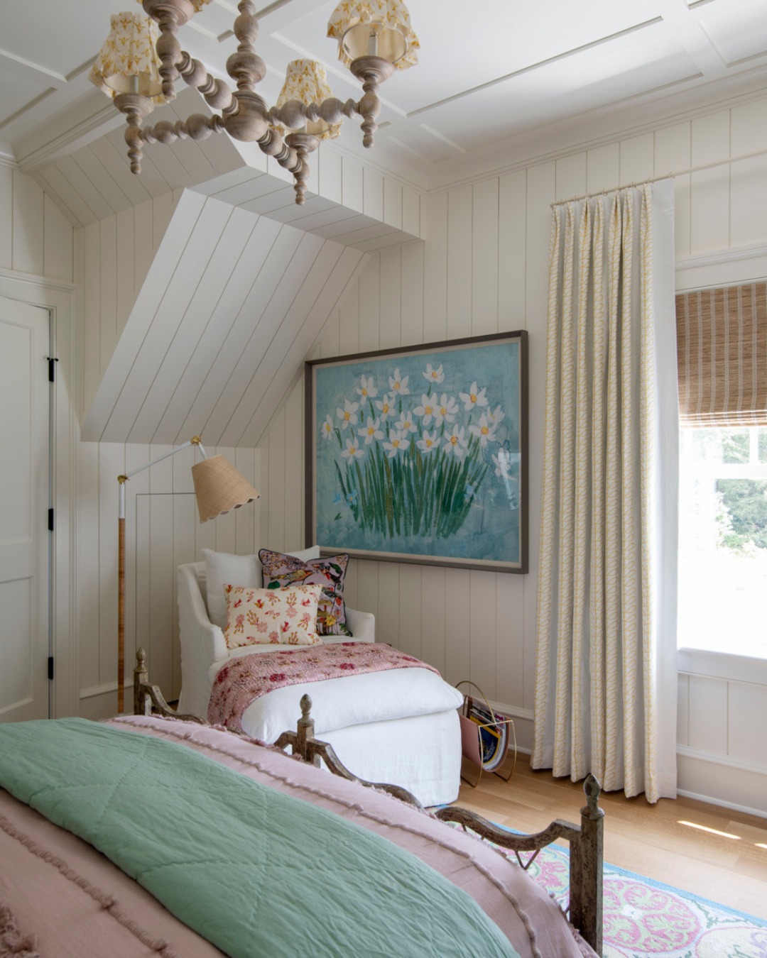 Daffodils, Drapery, and Dollhouse Charm