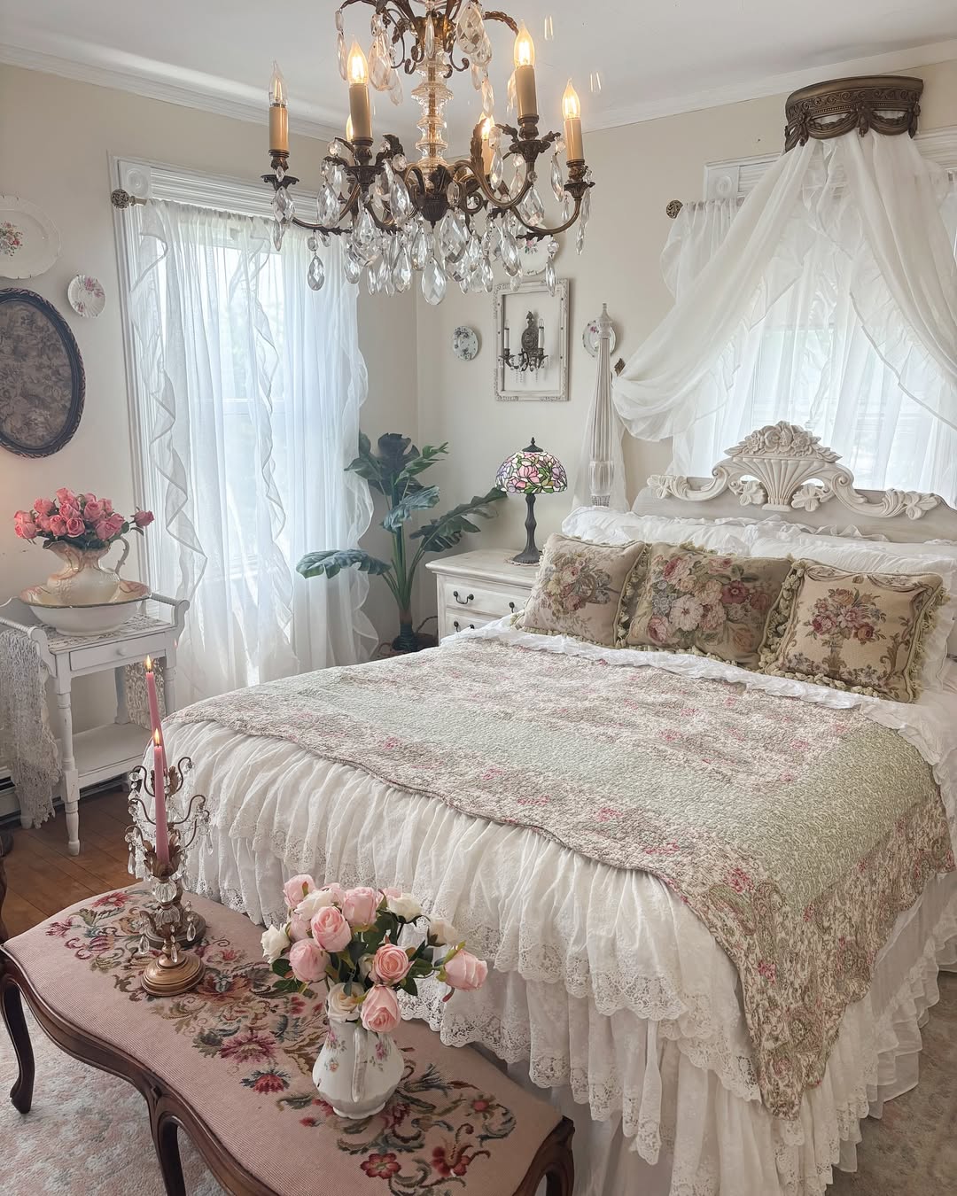 Lace, Lighting, And A Touch Of Versailles