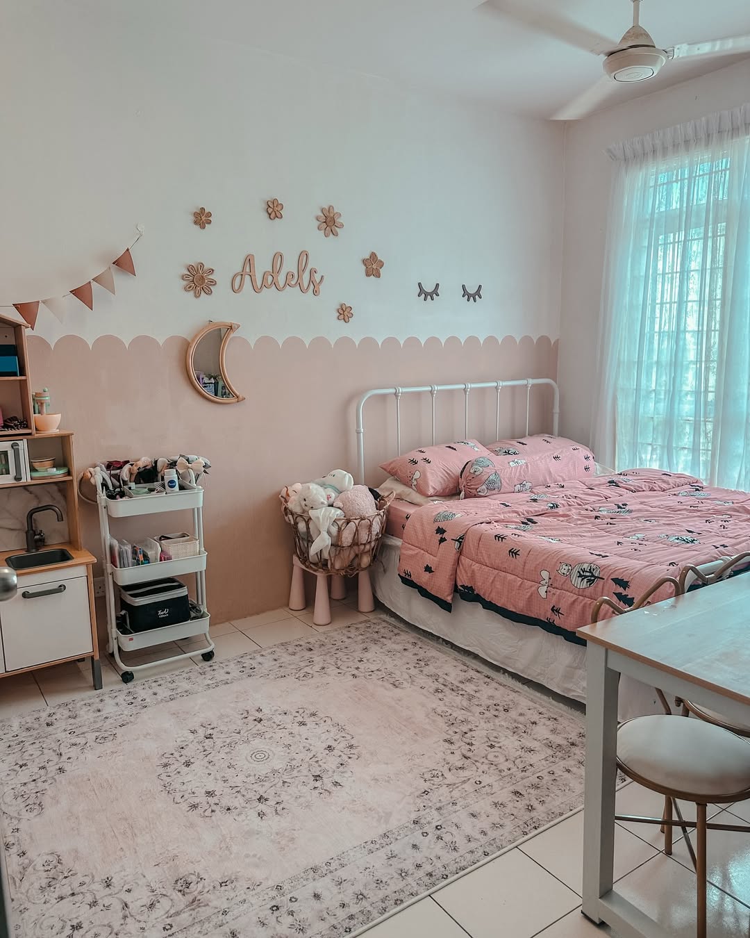 Blush Tones and Playful Personalization