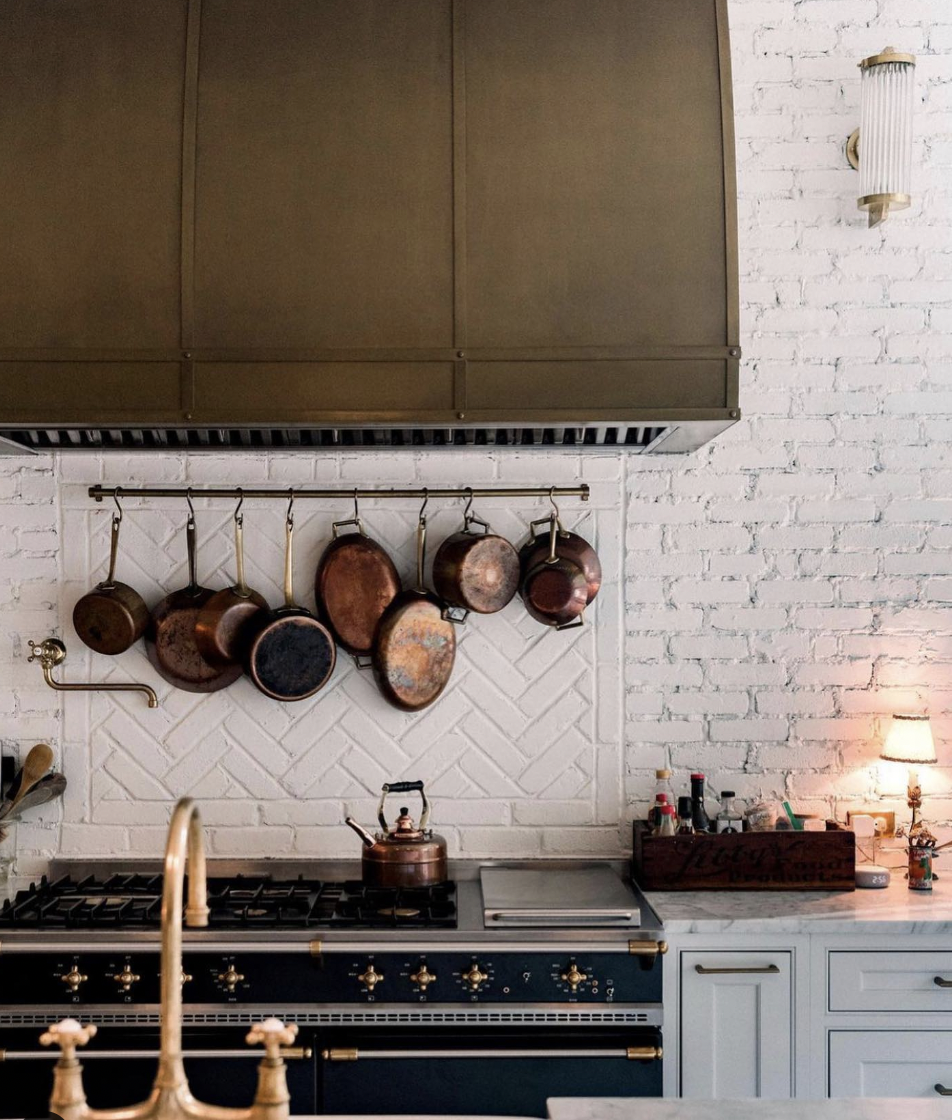 Distressed White Kitchen