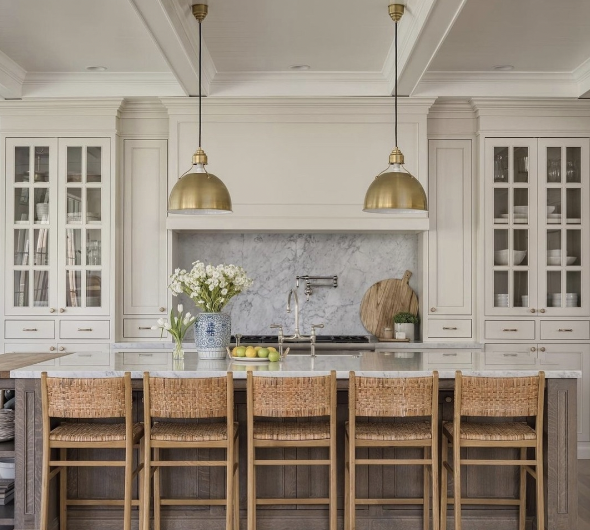 Crown Molding Inspiration for Kitchen Cabinets