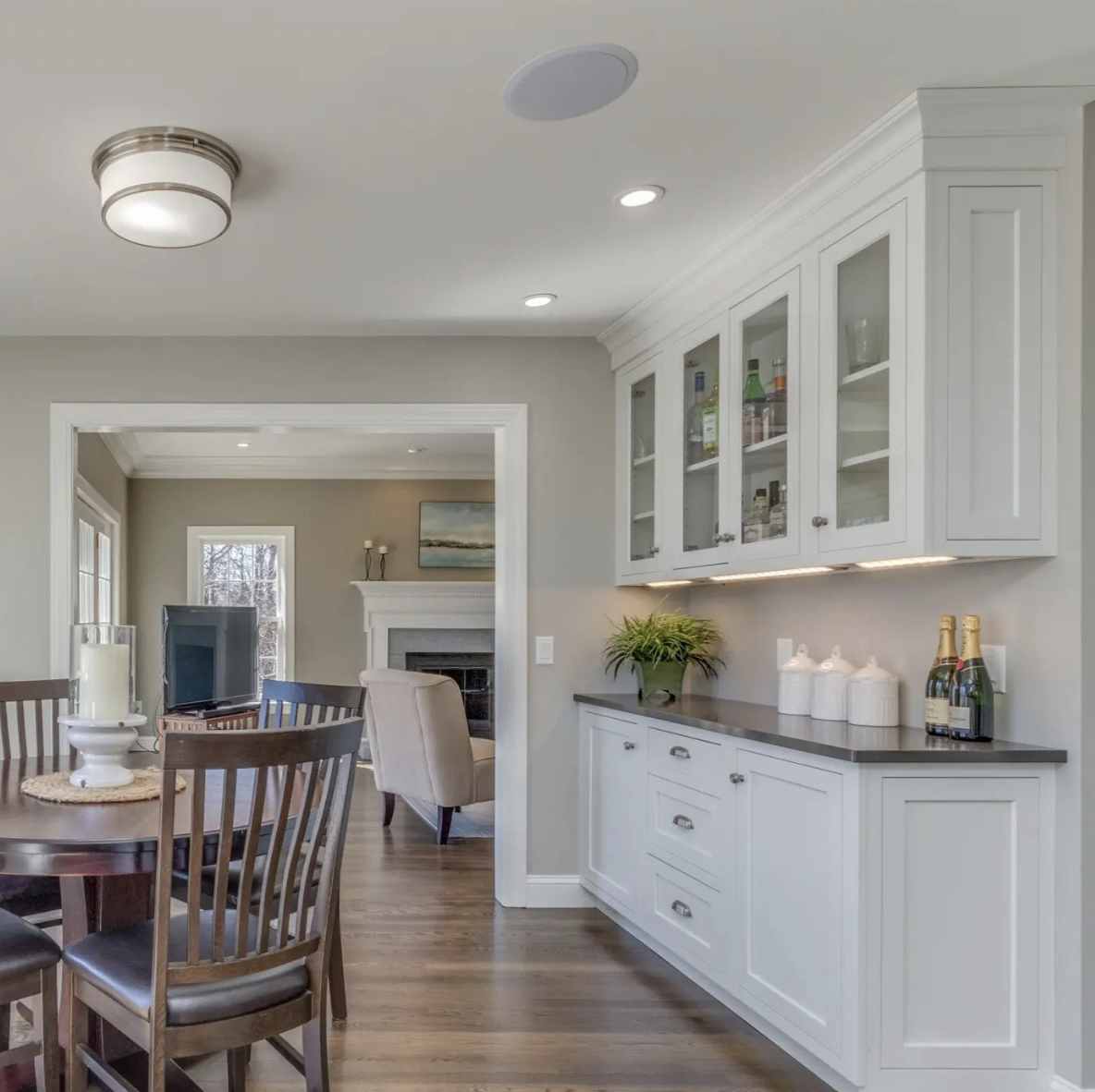Dining Room Cabinet Trim Ideas