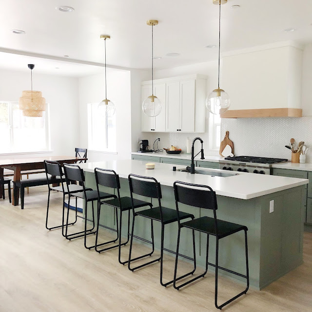 Ideas for Two-Color Kitchen Cabinets