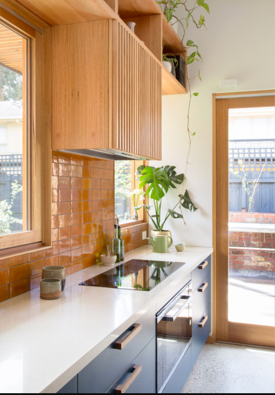 Two-Tone Black Kitchen