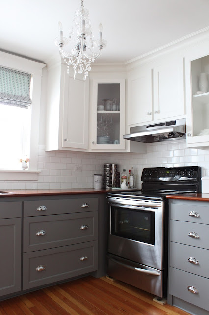 Two-Tone Cabinet Transformation