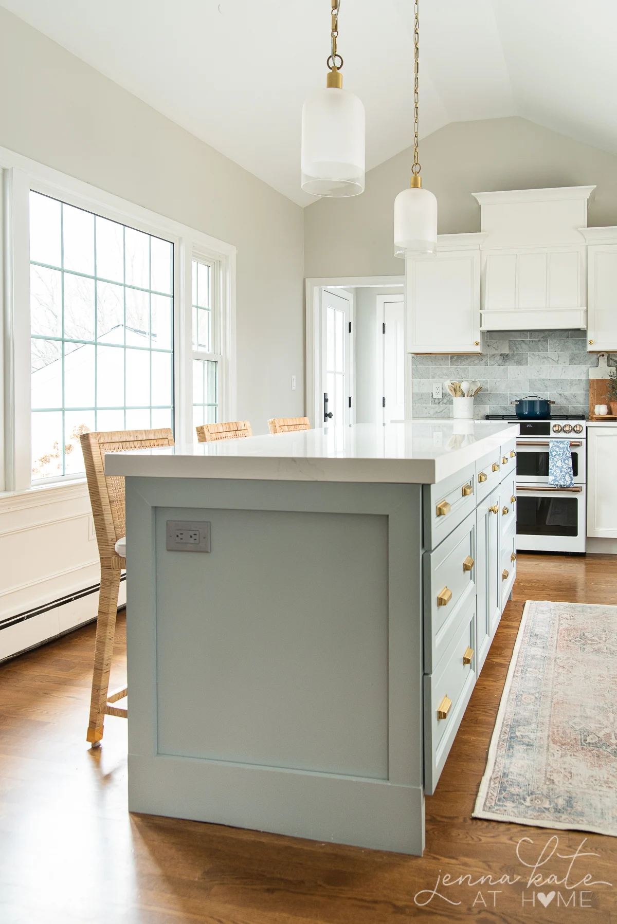 Greige and Warm Gray Kitchen Cabinets