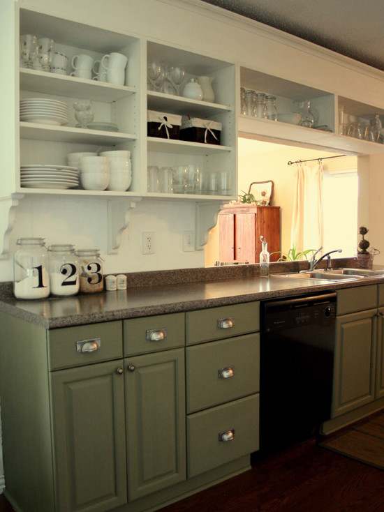 White and Blue Kitchen